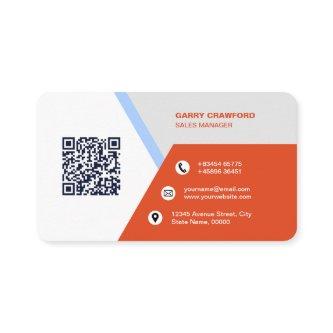 Professional Modern QR Code Custom Personalized  B
