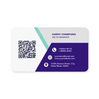Professional Modern QR Code Custom Personalized  B