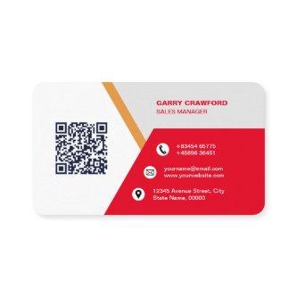 Professional Modern QR Code Custom Personalized Bu