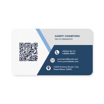 Professional Modern QR Code Custom Personalized Bu
