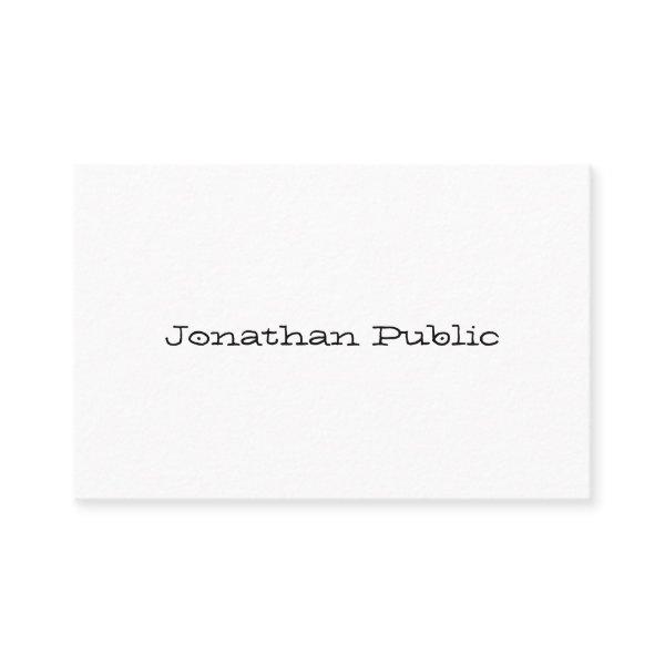 Professional Modern Script Minimalist Template
