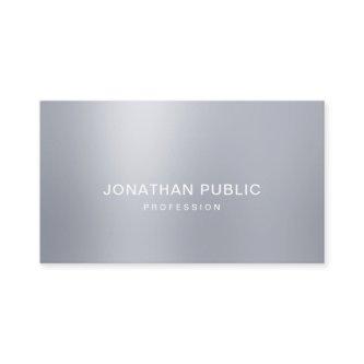 Professional Modern Silver Look Elegant Template