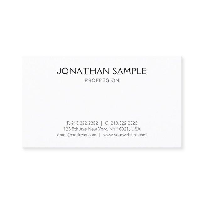 Professional Modern Simple Design Template Elegant