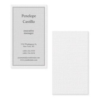 Professional Modern Simple Minimalist Grey White