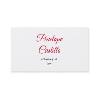 Professional Modern Simple Plain Handwritten