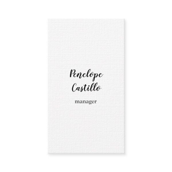Professional Modern Simple Plain Premium Linen