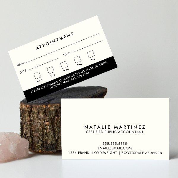 Professional Modern Simple Your Next Appointment