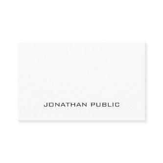 Professional Modern Sleek Design Elegant Plain