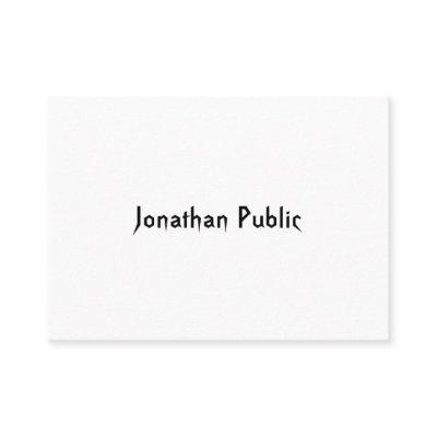 Professional Modern Trendy Hand Script Template