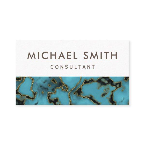 Professional Modern Turquoise Stone Gold