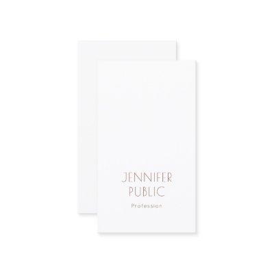 Professional Monogram Plain Elegant Modern Design