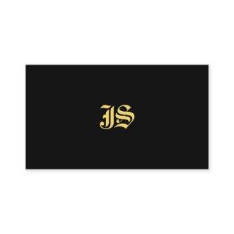 Professional Monogram Template Classic Old Style