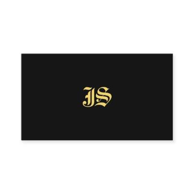 Professional Monogram Template Classic Old Style