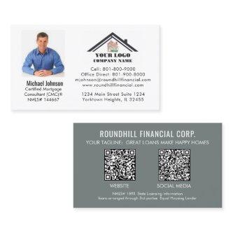 Professional Mortgage Photo Logo QR Code