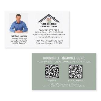 Professional Mortgage Photo Logo QR Code