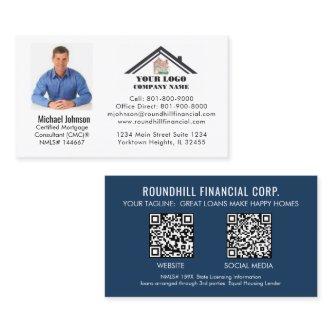 Professional Mortgage Photo Logo QR Code