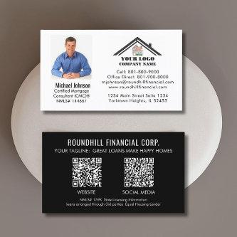 Professional Mortgage Photo Logo QR Code