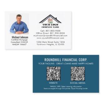 Professional Mortgage Photo Logo QR Code