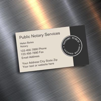 Professional Notary Public  Magnet