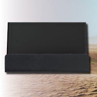 Professional Onyx Black Color | Classic Elegant  Desk  Holder