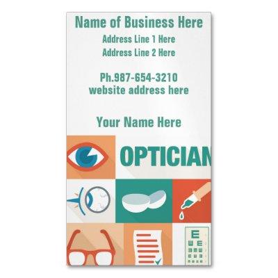 Professional Optician Iconic Design Magnetic