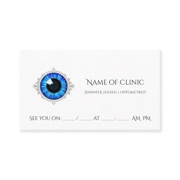 Professional Optometry Appointment Blue Iris Eye