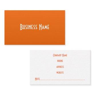 Professional Orange