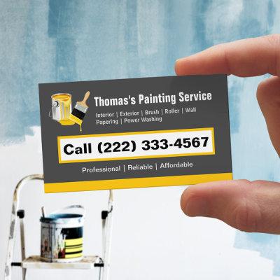 Professional Painting Service Painter Paint Brush  Magnet