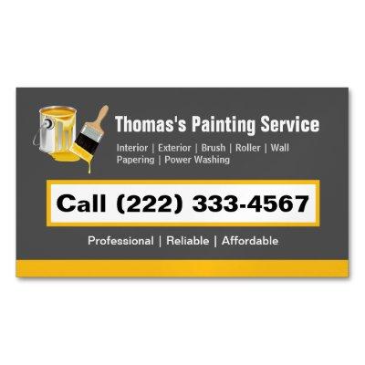 Professional Painting Service Painter Paint Brush  Magnet