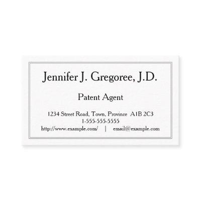 Professional Patent Agent