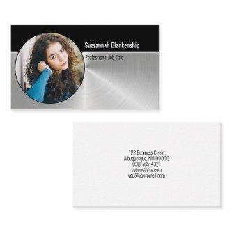 Professional Personal Security Custom Oval Photo