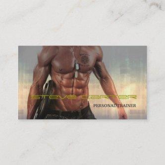 professional Personal Trainer / Bodybuilder Card
