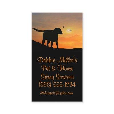 Professional Pet and House Sitting Service