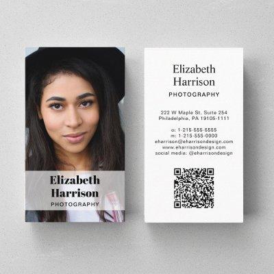 Professional Photo QR Code