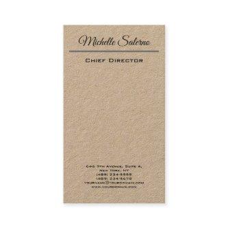 Professional Plain Minimalist Modern Custom