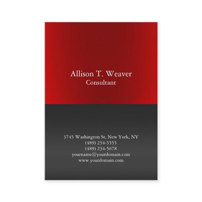 Professional Plain Red Gray Background Unique
