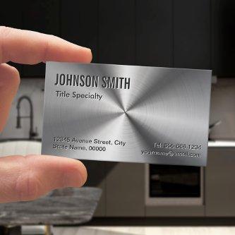 Professional Plain Sliver Radial Metallic Look  Magnet