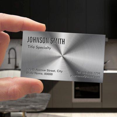 Professional Plain Sliver Radial Metallic Look  Magnet