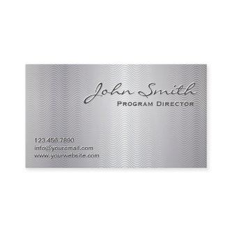 Professional Platinum Metal Program Director