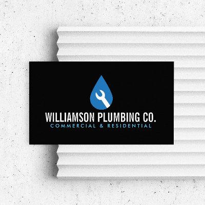 Professional Plumbing Logo Black