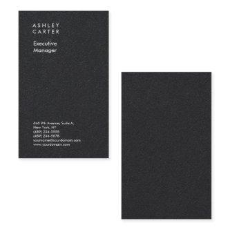 Professional premium black plain minimalist modern