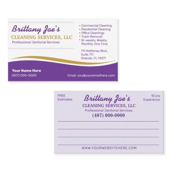 Professional Purple Tan  Template