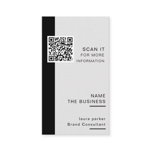 Professional QR Code Minimal Scannable Promotion