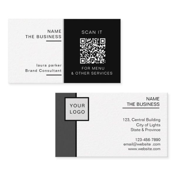 Professional QR Code Minimal Scannable Promotion