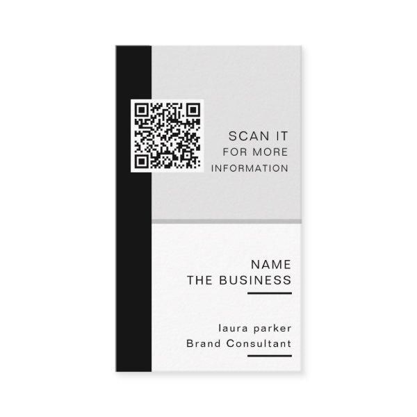 Professional QR Code Minimal Scannable Promotion