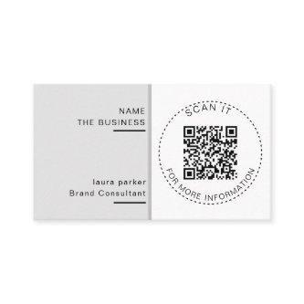 Professional QR Code Minimal Scannable Promotion