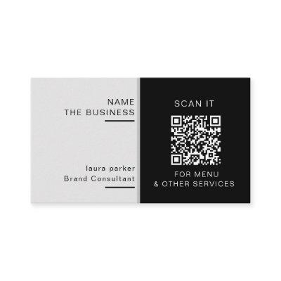 Professional QR Code Minimal Scannable Promotion
