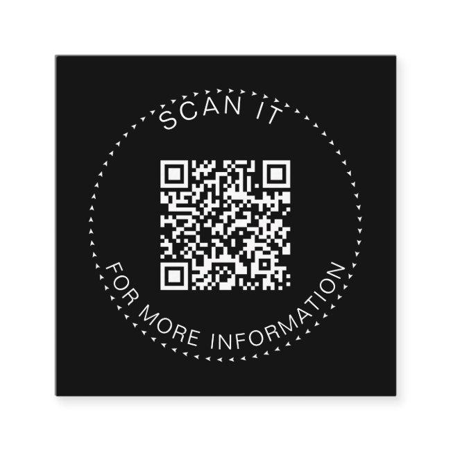 Professional QR Code Minimal Scannable Promotion Square