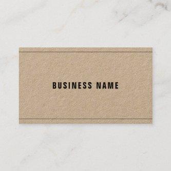 Professional Real Kraft Paper Company Template