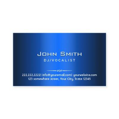 Professional Royal Blue Metal DJs Music